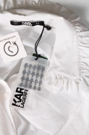 Damenbluse Karl Lagerfeld, Größe M, Farbe Weiß, Preis 124,23 €