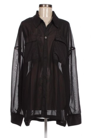 Γυναικείο πουκάμισο Karo Kauer, Μέγεθος M, Χρώμα Μαύρο, Τιμή 37,86 €
