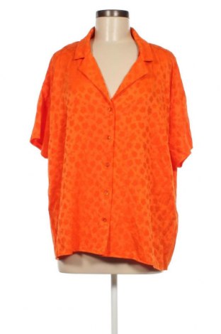 Γυναικείο πουκάμισο Kiabi, Μέγεθος XL, Χρώμα Πορτοκαλί, Τιμή 9,28 €