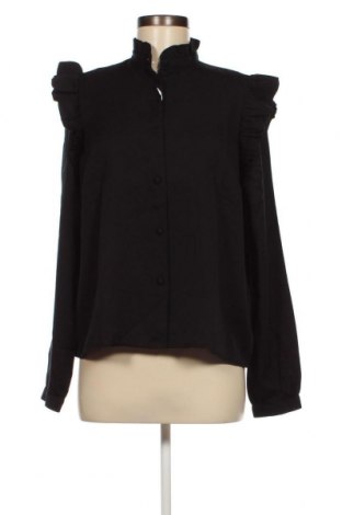 Γυναικείο πουκάμισο Knowledge Cotton Apparel, Μέγεθος S, Χρώμα Μαύρο, Τιμή 55,67 €