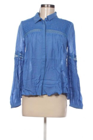 Γυναικείο πουκάμισο Kookai, Μέγεθος XS, Χρώμα Μπλέ, Τιμή 30,62 €