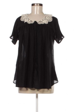 Γυναικείο πουκάμισο Love Moschino, Μέγεθος S, Χρώμα Μαύρο, Τιμή 39,90 €