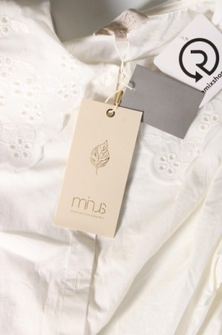 Γυναικείο πουκάμισο Minus, Μέγεθος S, Χρώμα Λευκό, Τιμή 27,84 €