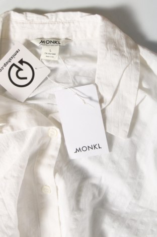 Дамска риза Monki, Размер L, Цвят Бял, Цена 30,80 лв.