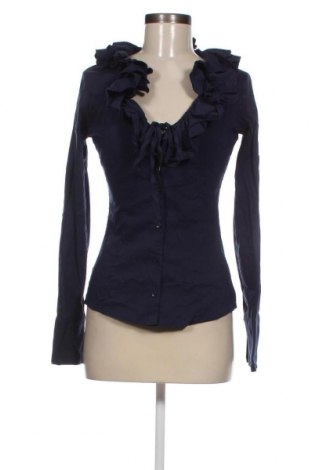 Γυναικείο πουκάμισο Motivi, Μέγεθος M, Χρώμα Μπλέ, Τιμή 12,77 €