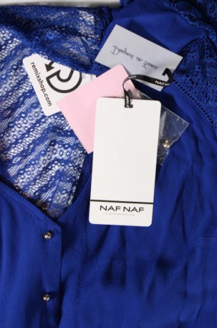 Γυναικείο πουκάμισο Naf Naf, Μέγεθος S, Χρώμα Μπλέ, Τιμή 7,94 €