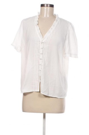 Γυναικείο πουκάμισο Naf Naf, Μέγεθος L, Χρώμα Λευκό, Τιμή 17,86 €