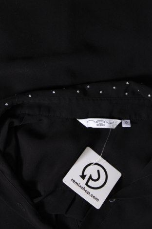Γυναικείο πουκάμισο New Look, Μέγεθος M, Χρώμα Μαύρο, Τιμή 23,33 €