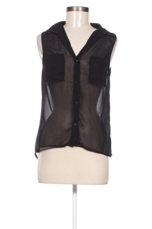 Γυναικείο πουκάμισο New Look, Μέγεθος M, Χρώμα Μαύρο, Τιμή 23,33 €