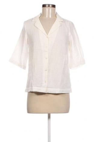 Γυναικείο πουκάμισο Pieces, Μέγεθος XS, Χρώμα Λευκό, Τιμή 9,48 €