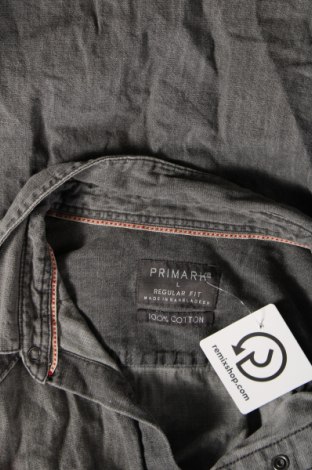 Дамска риза Primark, Размер L, Цвят Сив, Цена 25,00 лв.