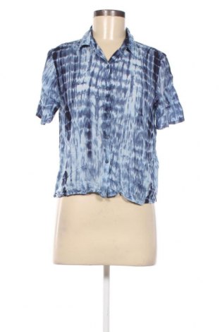 Γυναικείο πουκάμισο Pull&Bear, Μέγεθος M, Χρώμα Μπλέ, Τιμή 18,00 €