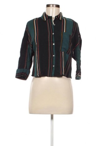 Γυναικείο πουκάμισο Pull&Bear, Μέγεθος S, Χρώμα Πολύχρωμο, Τιμή 12,83 €