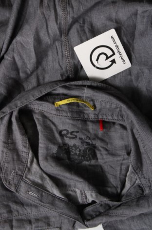 Γυναικείο πουκάμισο Q/S by S.Oliver, Μέγεθος XS, Χρώμα Γκρί, Τιμή 4,21 €