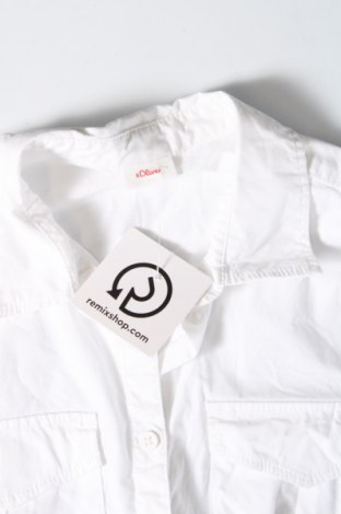 Γυναικείο πουκάμισο S.Oliver, Μέγεθος L, Χρώμα Λευκό, Τιμή 14,98 €