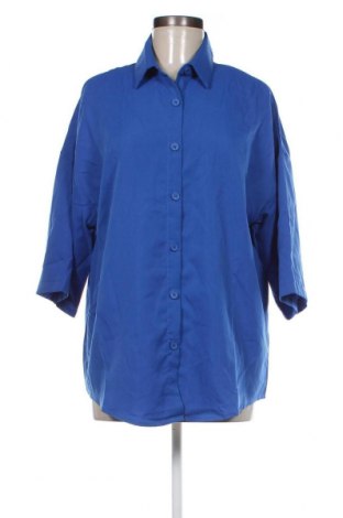 Γυναικείο πουκάμισο SHEIN, Μέγεθος M, Χρώμα Μπλέ, Τιμή 12,79 €