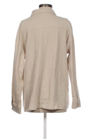 Γυναικείο πουκάμισο SHEIN, Μέγεθος L, Χρώμα  Μπέζ, Τιμή 6,00 €