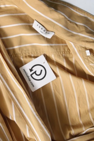 Γυναικείο πουκάμισο Sandro, Μέγεθος L, Χρώμα Καφέ, Τιμή 38,36 €