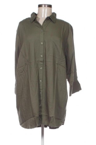 Γυναικείο πουκάμισο Sheego, Μέγεθος XXL, Χρώμα Πράσινο, Τιμή 31,75 €