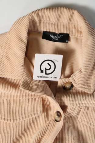 Γυναικείο πουκάμισο Sisters Point, Μέγεθος XS, Χρώμα  Μπέζ, Τιμή 9,46 €