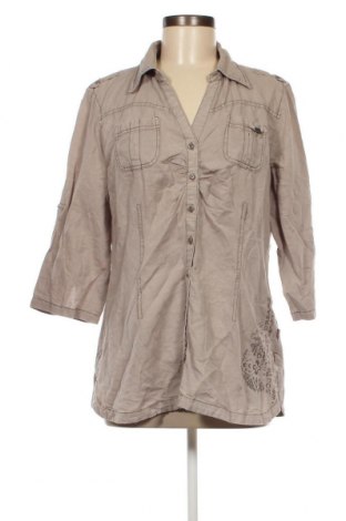 Γυναικείο πουκάμισο Soccx, Μέγεθος L, Χρώμα  Μπέζ, Τιμή 23,16 €
