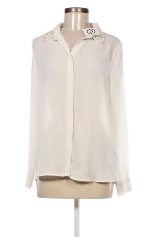 Дамска риза Takko Fashion, Размер L, Цвят Бял, Цена 37,07 лв.