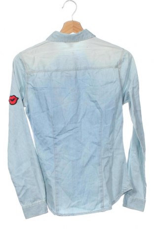 Γυναικείο πουκάμισο Tally Weijl, Μέγεθος S, Χρώμα Μπλέ, Τιμή 20,62 €