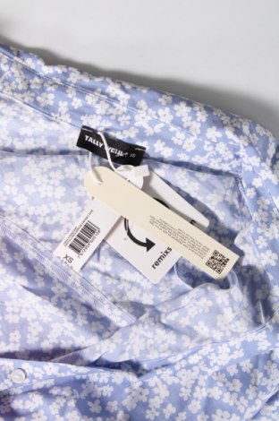 Γυναικείο πουκάμισο Tally Weijl, Μέγεθος XS, Χρώμα Μπλέ, Τιμή 4,12 €