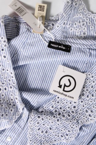 Γυναικείο πουκάμισο Tally Weijl, Μέγεθος S, Χρώμα Μπλέ, Τιμή 11,34 €