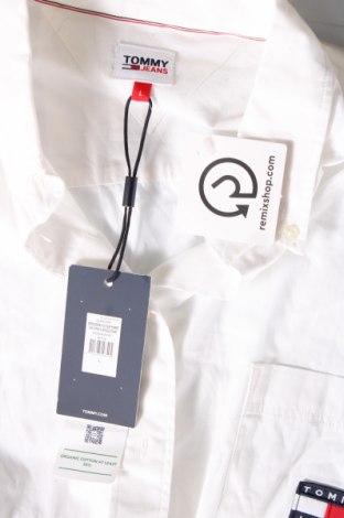 Damenbluse Tommy Jeans, Größe L, Farbe Weiß, Preis 42,57 €
