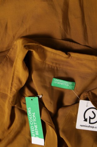 Γυναικείο πουκάμισο United Colors Of Benetton, Μέγεθος L, Χρώμα Κίτρινο, Τιμή 17,07 €