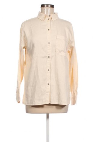 Γυναικείο πουκάμισο VILA, Μέγεθος XS, Χρώμα Εκρού, Τιμή 4,74 €