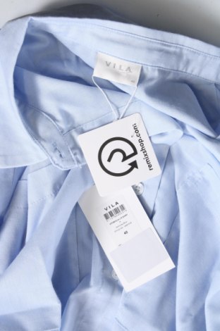 Γυναικείο πουκάμισο VILA, Μέγεθος M, Χρώμα Μπλέ, Τιμή 13,04 €