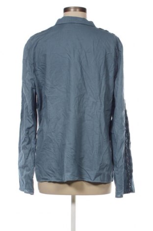Γυναικείο πουκάμισο Vayana, Μέγεθος XXL, Χρώμα Μπλέ, Τιμή 7,12 €
