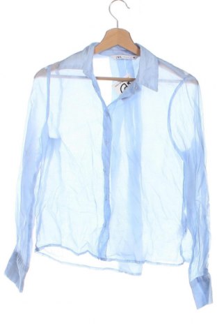 Dámská košile  Zara, Velikost XS, Barva Modrá, Cena  205,00 Kč