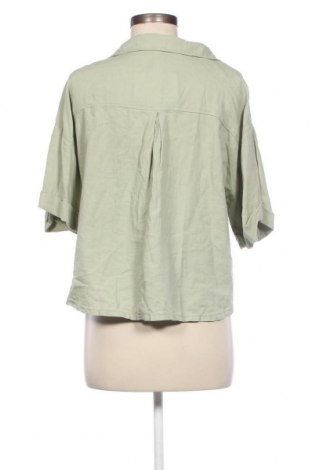 Γυναικείο πουκάμισο Zara, Μέγεθος M, Χρώμα Πράσινο, Τιμή 31,68 €