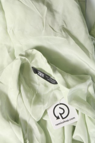 Dámska košeľa  Zara, Veľkosť L, Farba Zelená, Cena  14,00 €