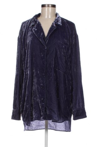Γυναικείο πουκάμισο Zara, Μέγεθος L, Χρώμα Βιολετί, Τιμή 4,83 €