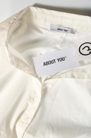 Γυναικείο πουκάμισο-κορμάκι About You, Μέγεθος XL, Χρώμα Λευκό, Τιμή 23,71 €