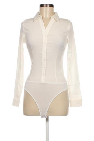 Γυναικείο πουκάμισο-κορμάκι About You, Μέγεθος XS, Χρώμα Λευκό, Τιμή 11,86 €