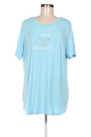 Damen T-Shirt, Größe XXL, Farbe Blau, Preis 9,05 €