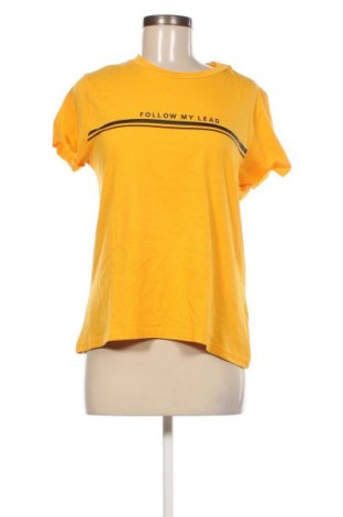 Γυναικείο t-shirt, Μέγεθος L, Χρώμα Κίτρινο, Τιμή 4,82 €