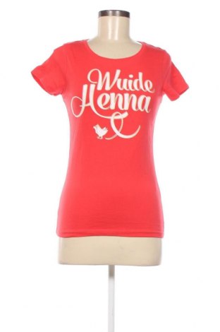 Γυναικείο t-shirt, Μέγεθος S, Χρώμα Κόκκινο, Τιμή 3,57 €