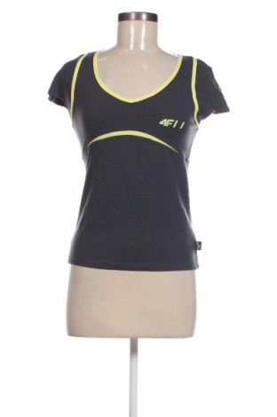 Γυναικείο t-shirt 4F, Μέγεθος L, Χρώμα Γκρί, Τιμή 9,90 €