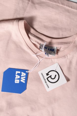 Γυναικείο t-shirt AW LAB, Μέγεθος XS, Χρώμα Ρόζ , Τιμή 10,82 €