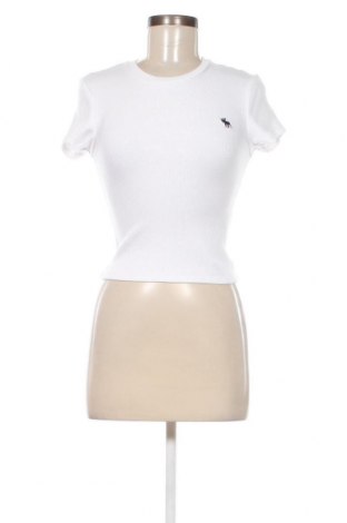Damen T-Shirt Abercrombie & Fitch, Größe XS, Farbe Weiß, Preis € 31,96