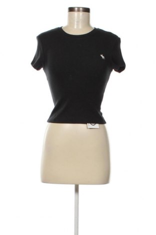Tricou de femei Abercrombie & Fitch, Mărime XS, Culoare Negru, Preț 203,95 Lei