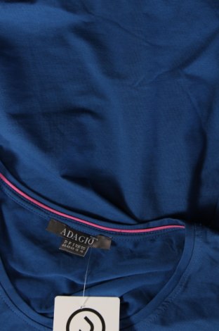Γυναικείο t-shirt Adagio, Μέγεθος XL, Χρώμα Μπλέ, Τιμή 8,04 €