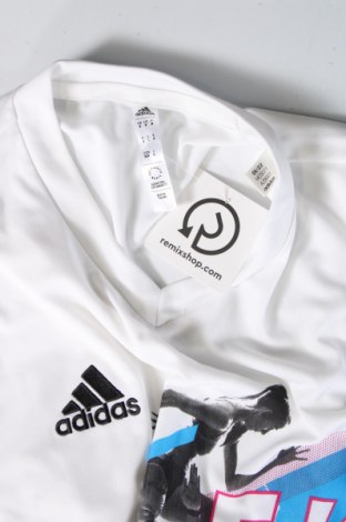 Γυναικείο t-shirt Adidas, Μέγεθος M, Χρώμα Λευκό, Τιμή 13,84 €