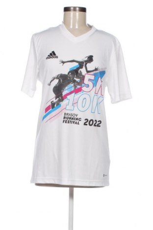 Дамска тениска Adidas, Размер M, Цвят Бял, Цена 27,00 лв.